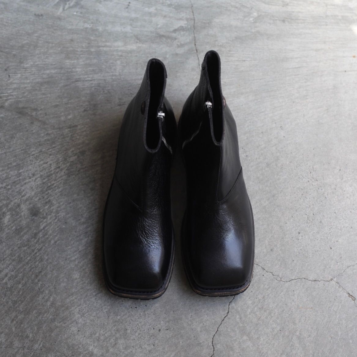 OUR LEGACY 【アワーレガシー】 MICHAELIS BOOT Black Leather