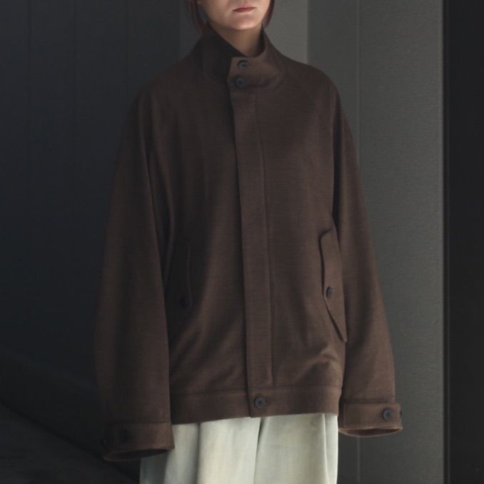【残り一点】36G Wool Herringbone Blouson