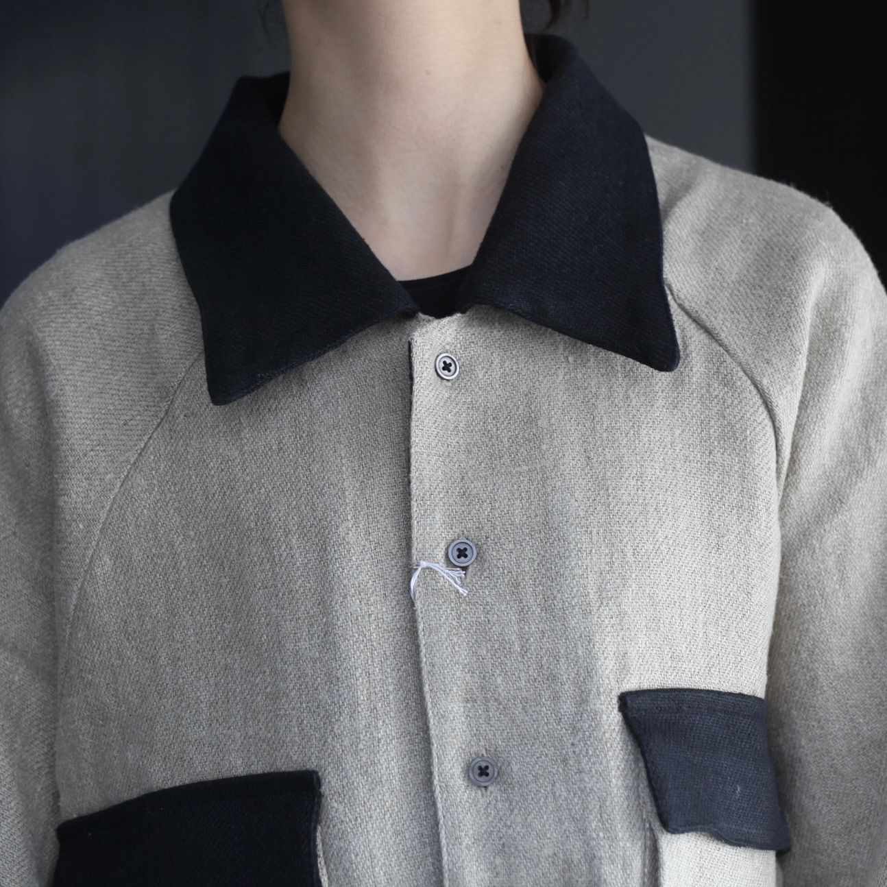 【残り一点】オーバーサイズレギュラーカラーシャツ S/S