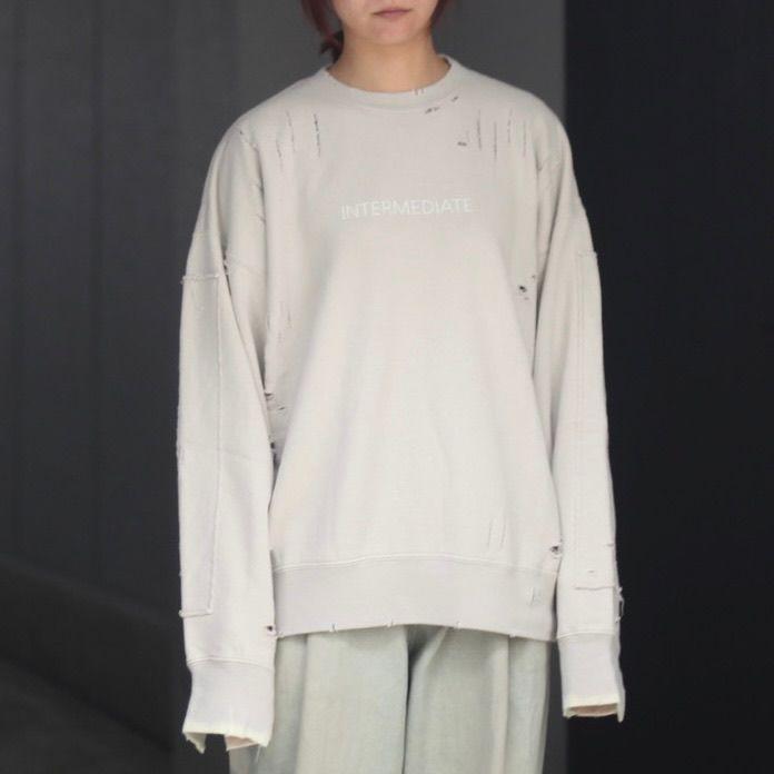 【残りわずか】Oversized Rebuild Sweat LS