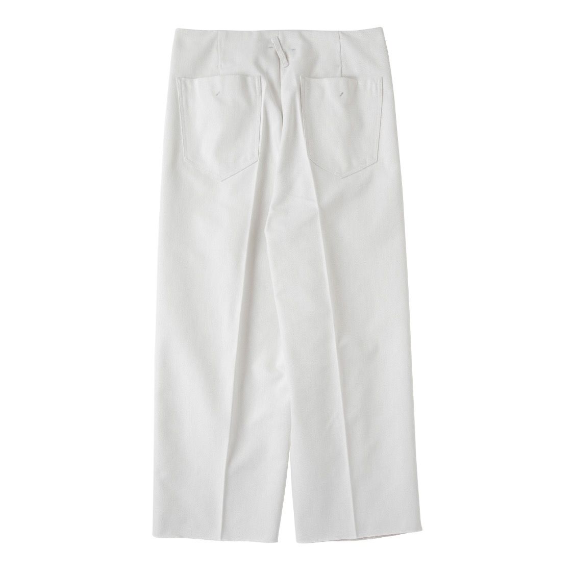 saby - 【残りわずか】Tuck Baggy(WHITE×GRAY) | ACRMTSM ONLINE STORE