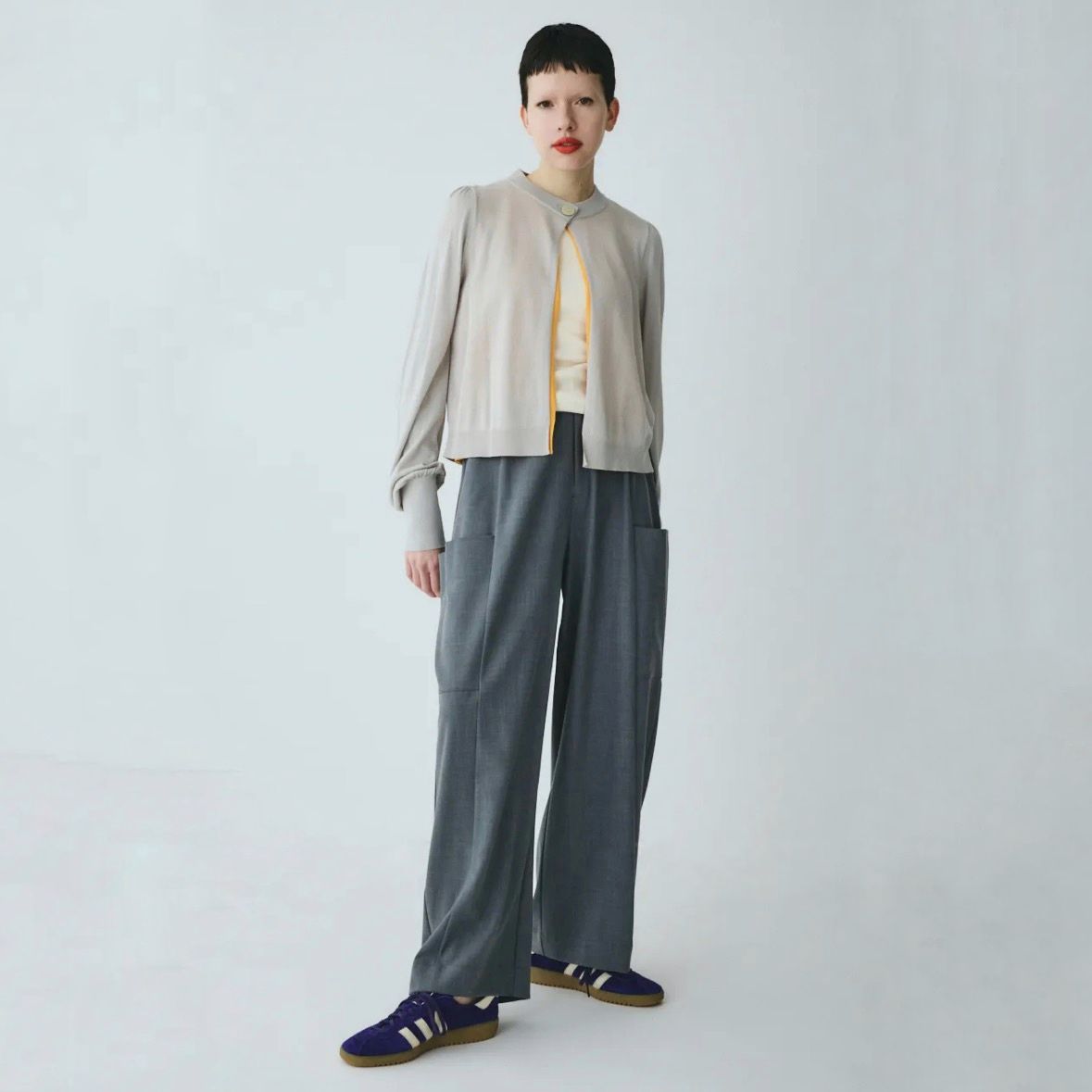 【残り一点】Layered Knit Cardigan