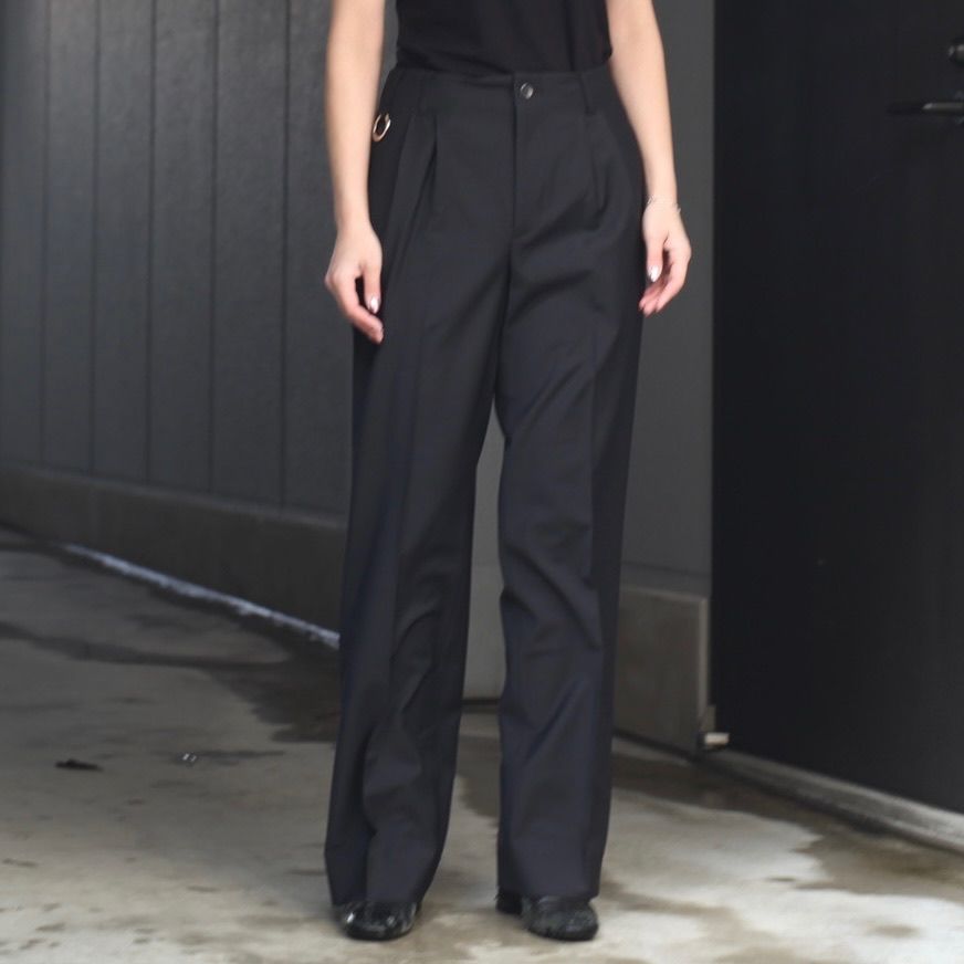 【残り一点】Wide Tailored Pants(QUINN_W/P TROPICAL)