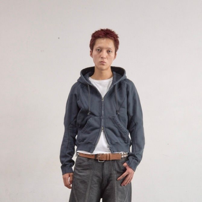 【残りわずか】Paneled Zip Up Hoodie