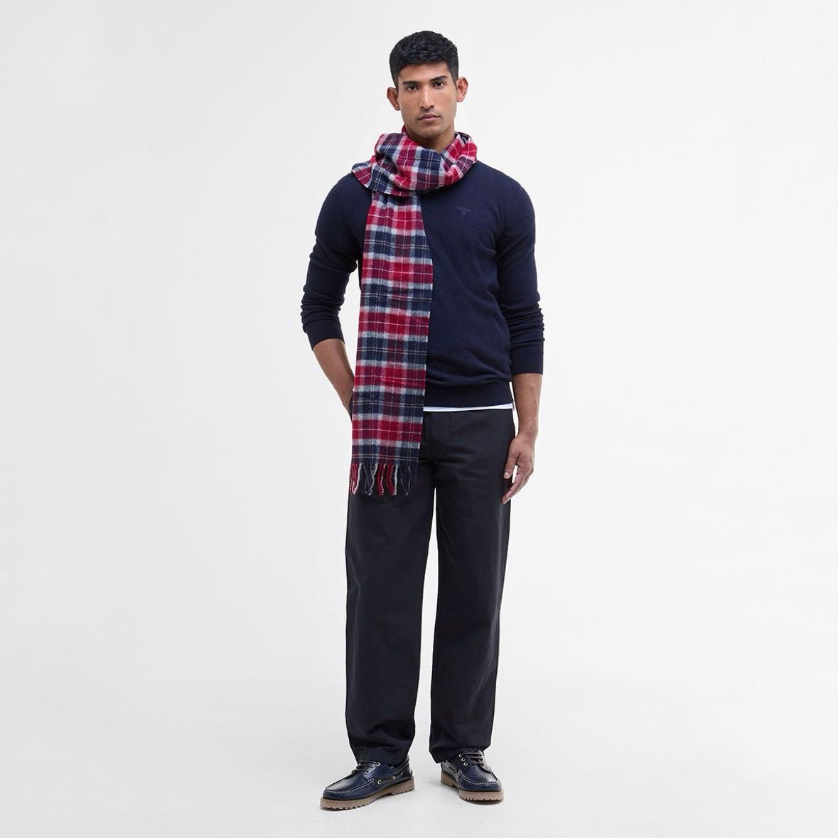 【残り一点】Tartan Lambswool Scarf