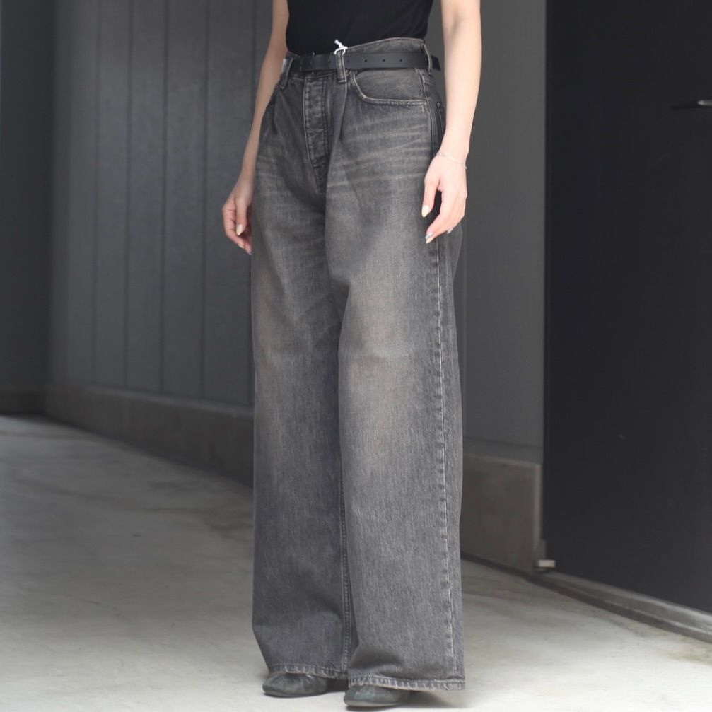 【残りわずか】Wide Vintage Denim Pants