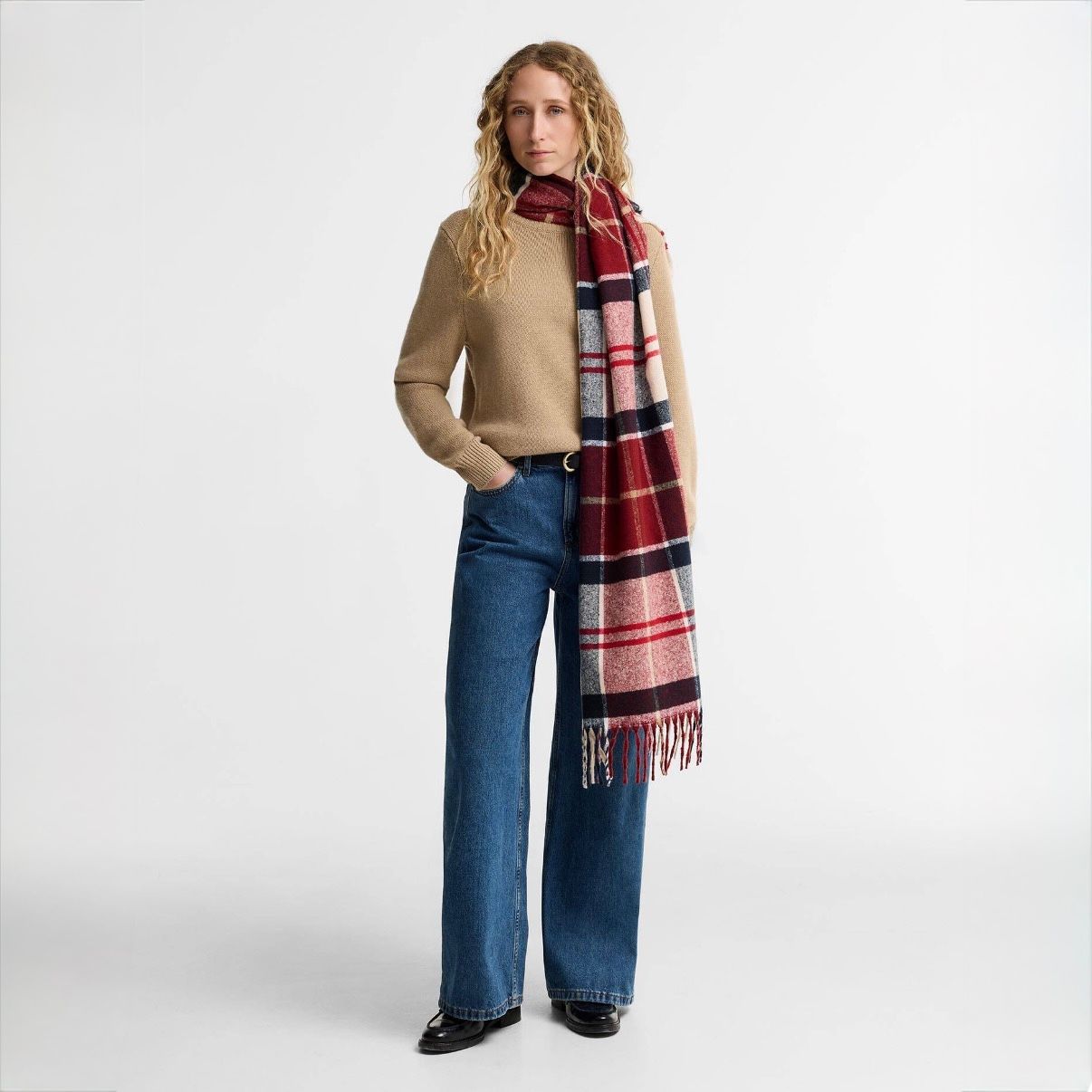 【残り一点】Deanna Tartan Scarf