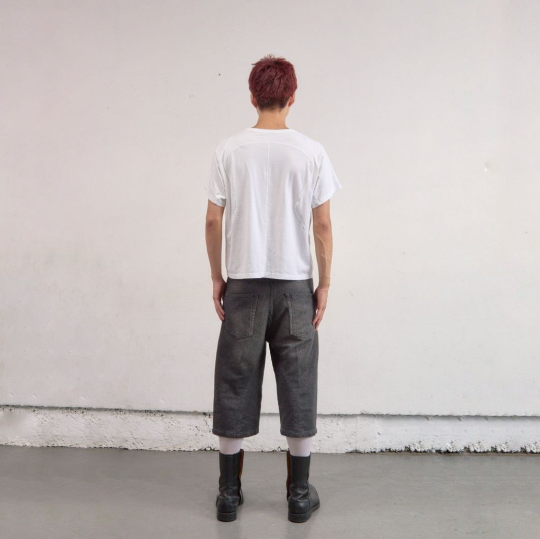【残り一点】Panelled Half Sleeve T-Shirt
