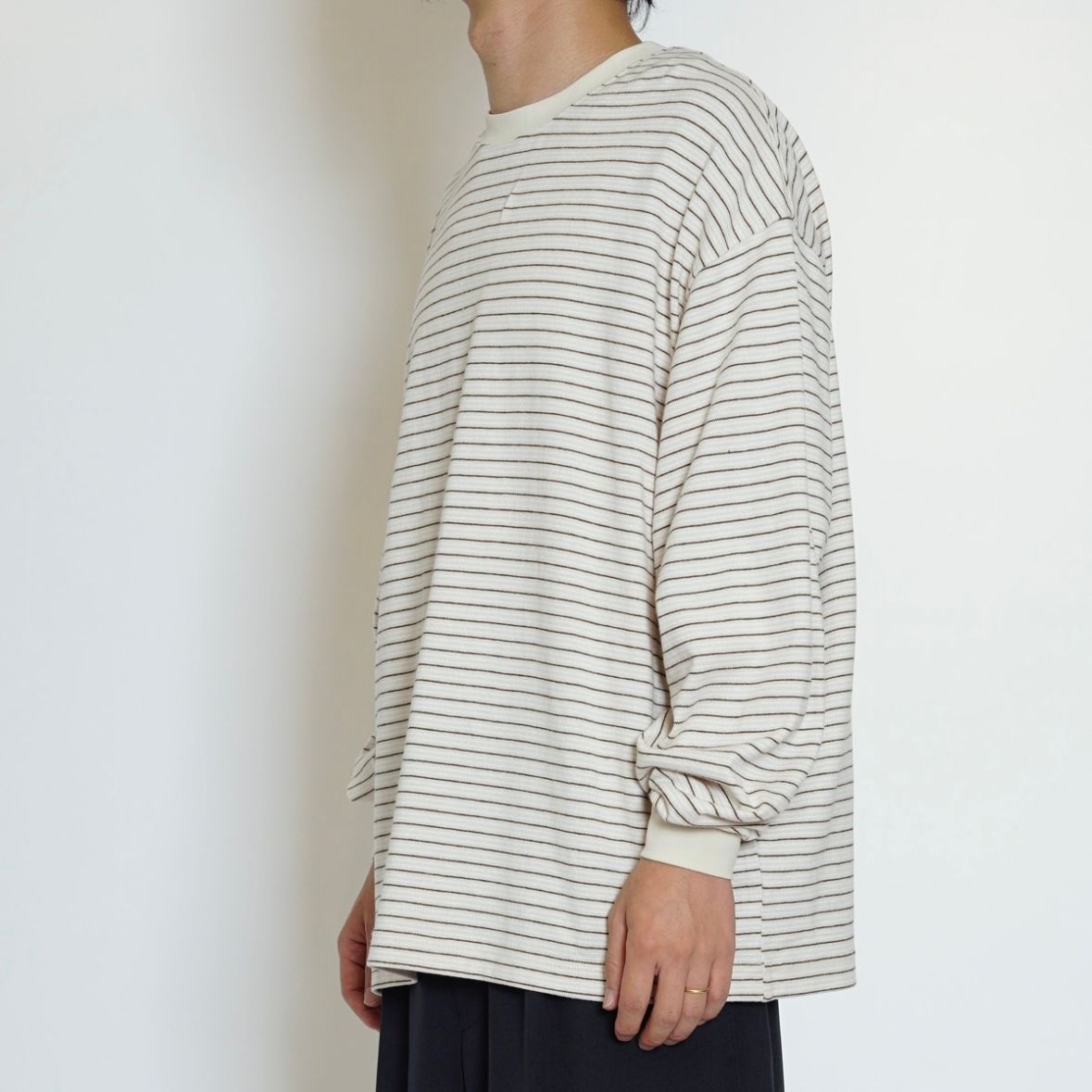 【残りわずか】Border Wide L/S Tee