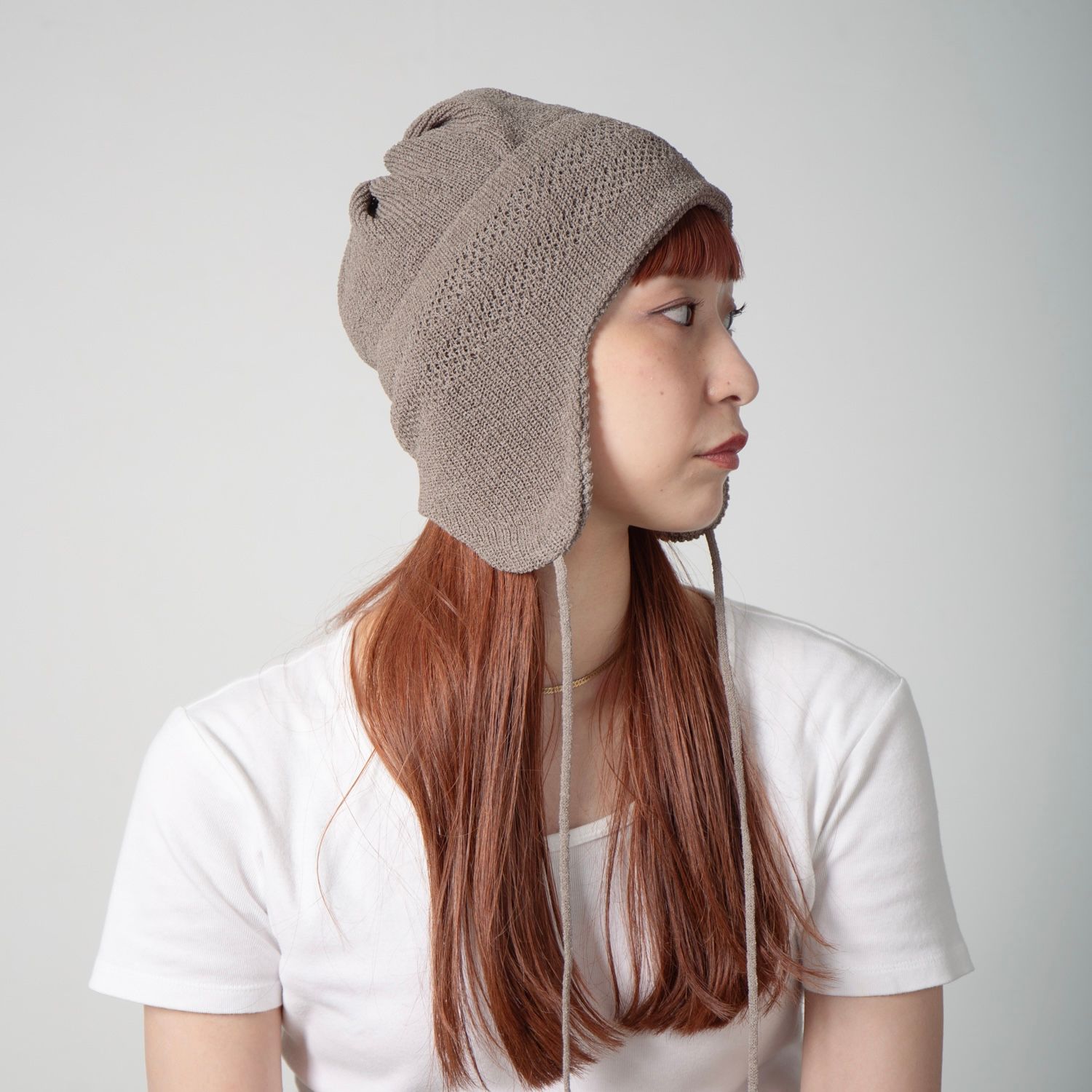 【残り一点】Summer Ear Knit Cap