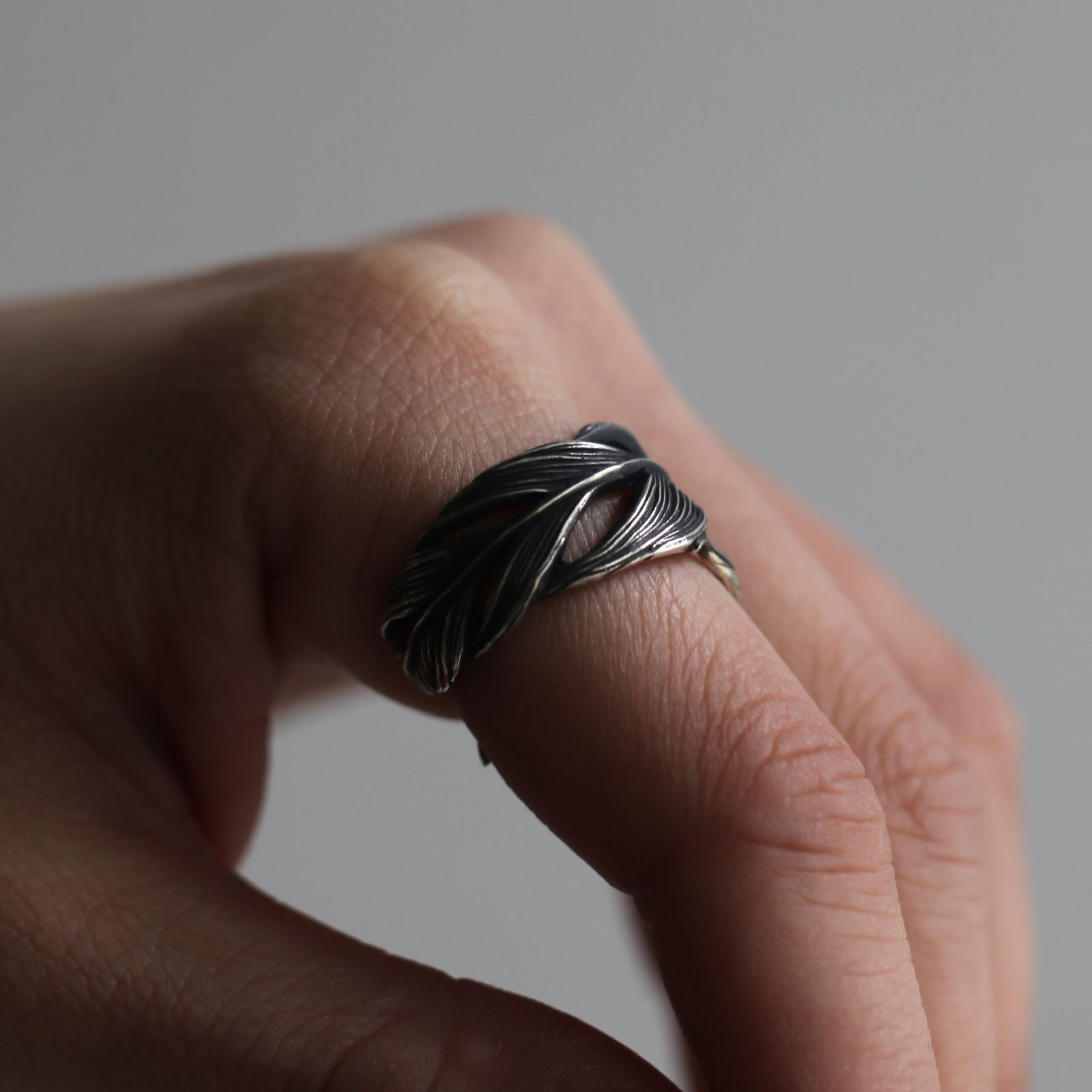 HARIM - 【残り一点】OWL Feather Ring(OX) | ACRMTSM ONLINE STORE