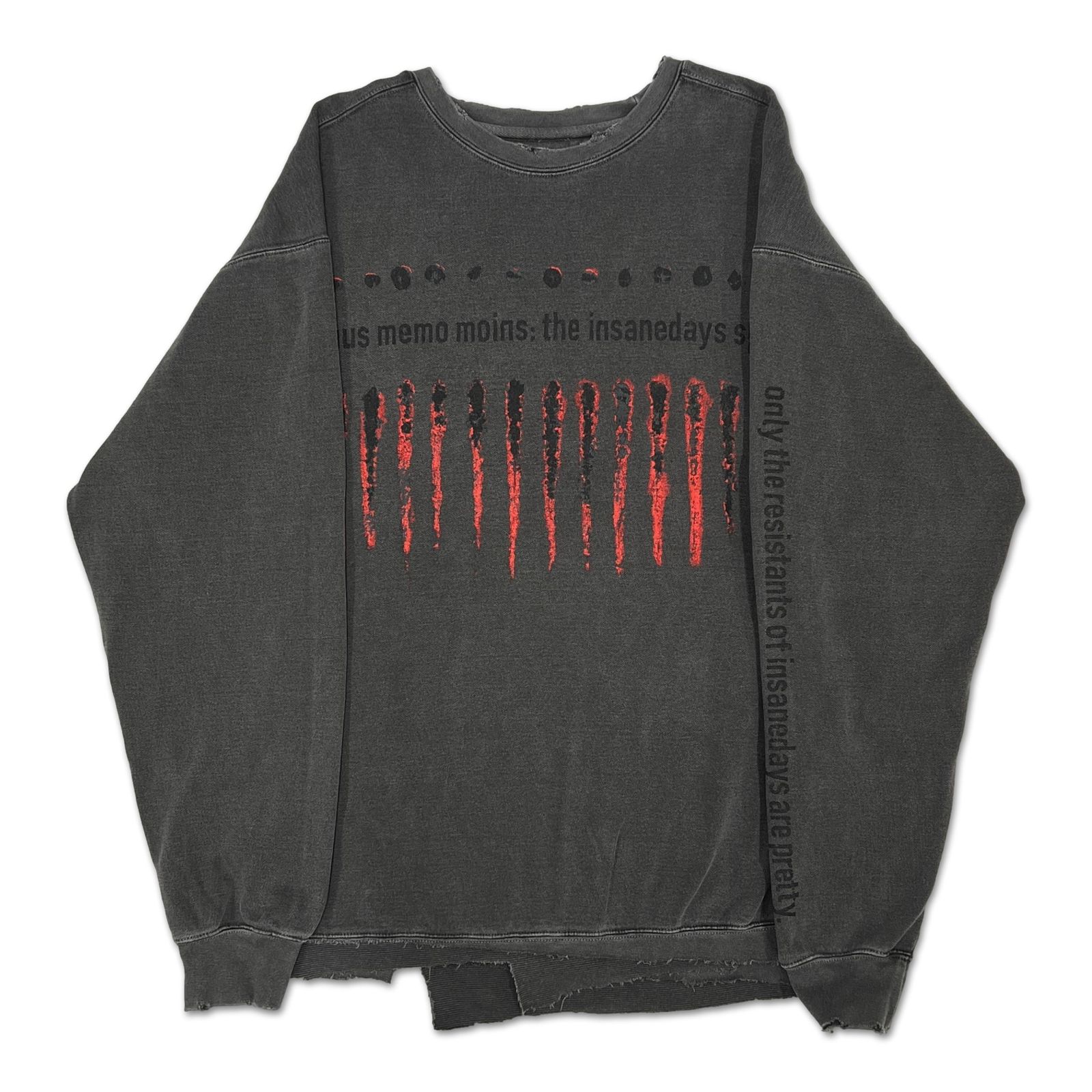 【残り一点】Bootleg Crew Sweat With Damaged(ERROR S)