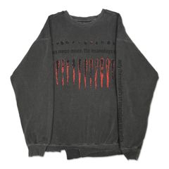 【残り一点】Bootleg Crew Sweat With Damaged(ERROR S)
