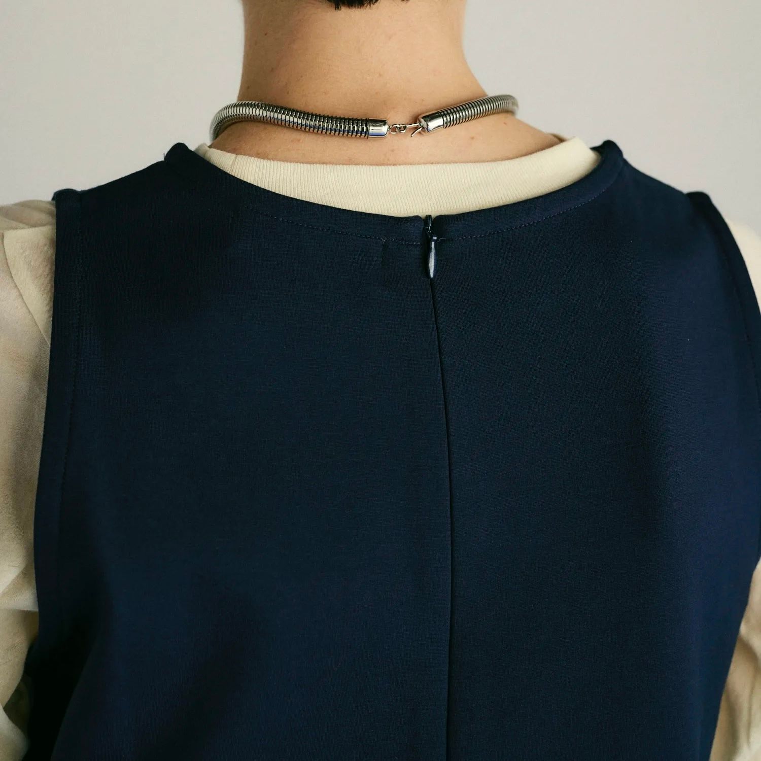 【残り一点】Ponte Docking Wave Dress