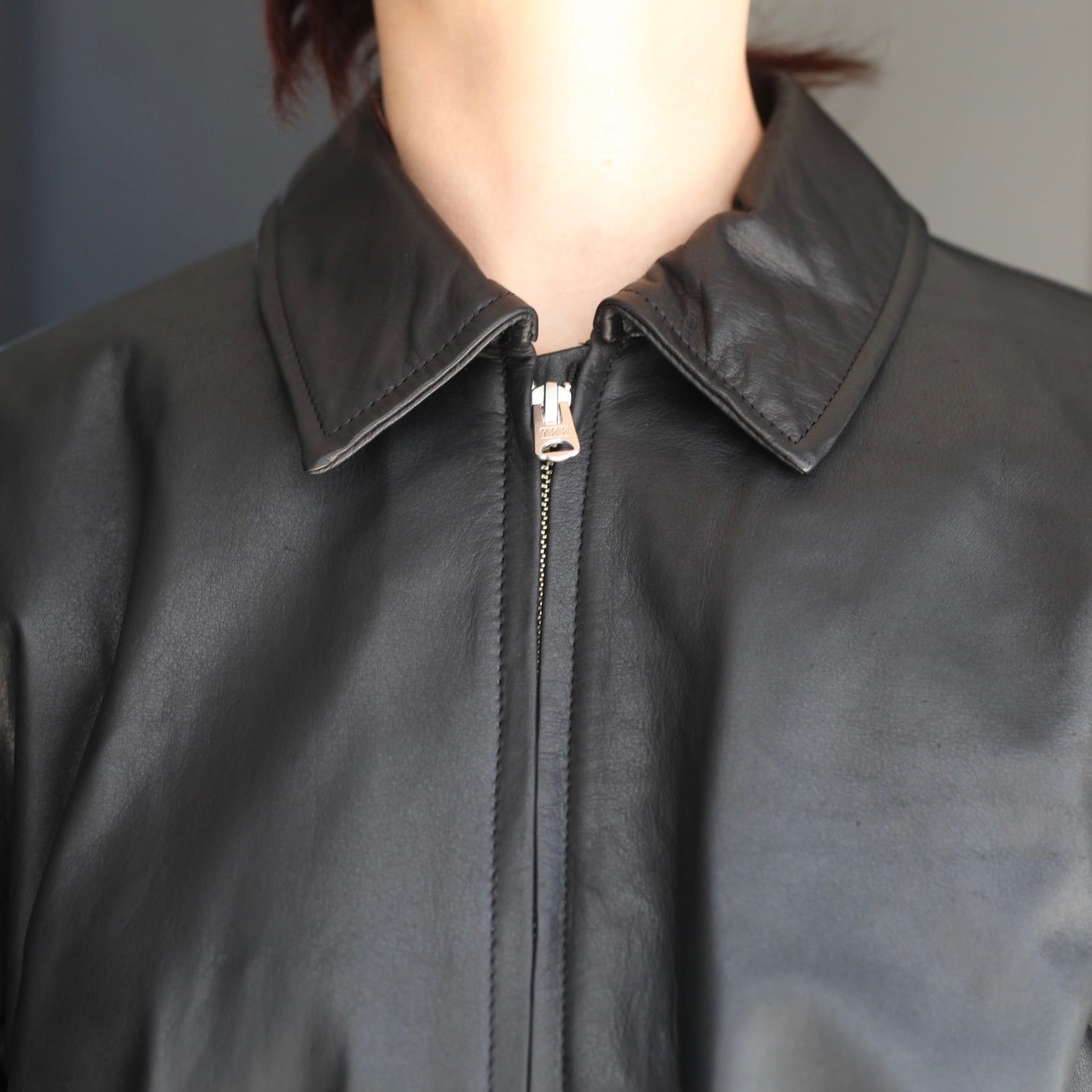 【残り一点】Zip Blouson(FULL GRAIN LEATHER)