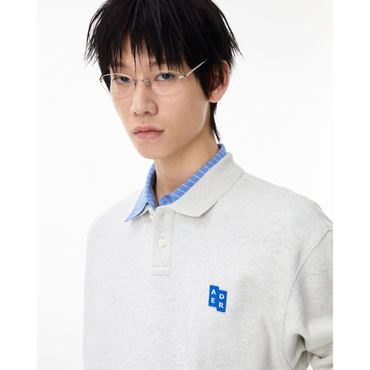 【残り一点】Sig; BL Tag LS polo t-shirt 04