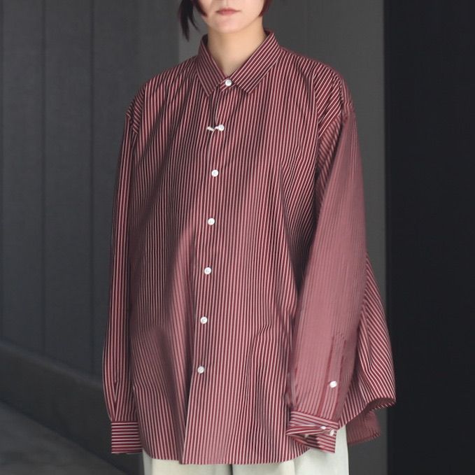 【残り一点】46G Atmosphere Stripe Shirt