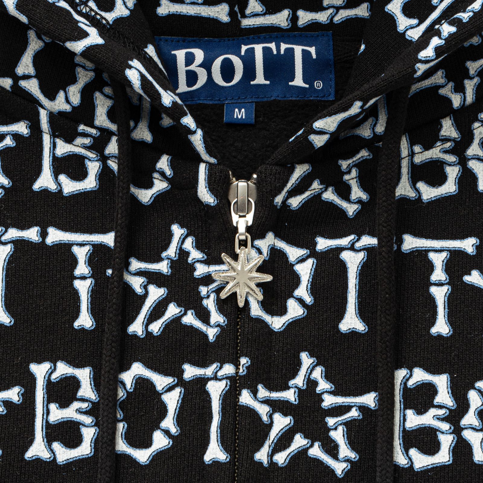 【残り一点】Bones Zip Hoodie