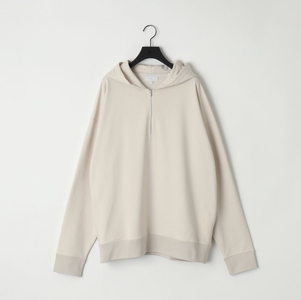 【残り一点】28G Cupro Half Zip Hoodie