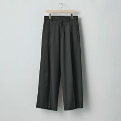 【残りわずか】Extra Wide Trousers(2/60 WOOL GABARDINE)