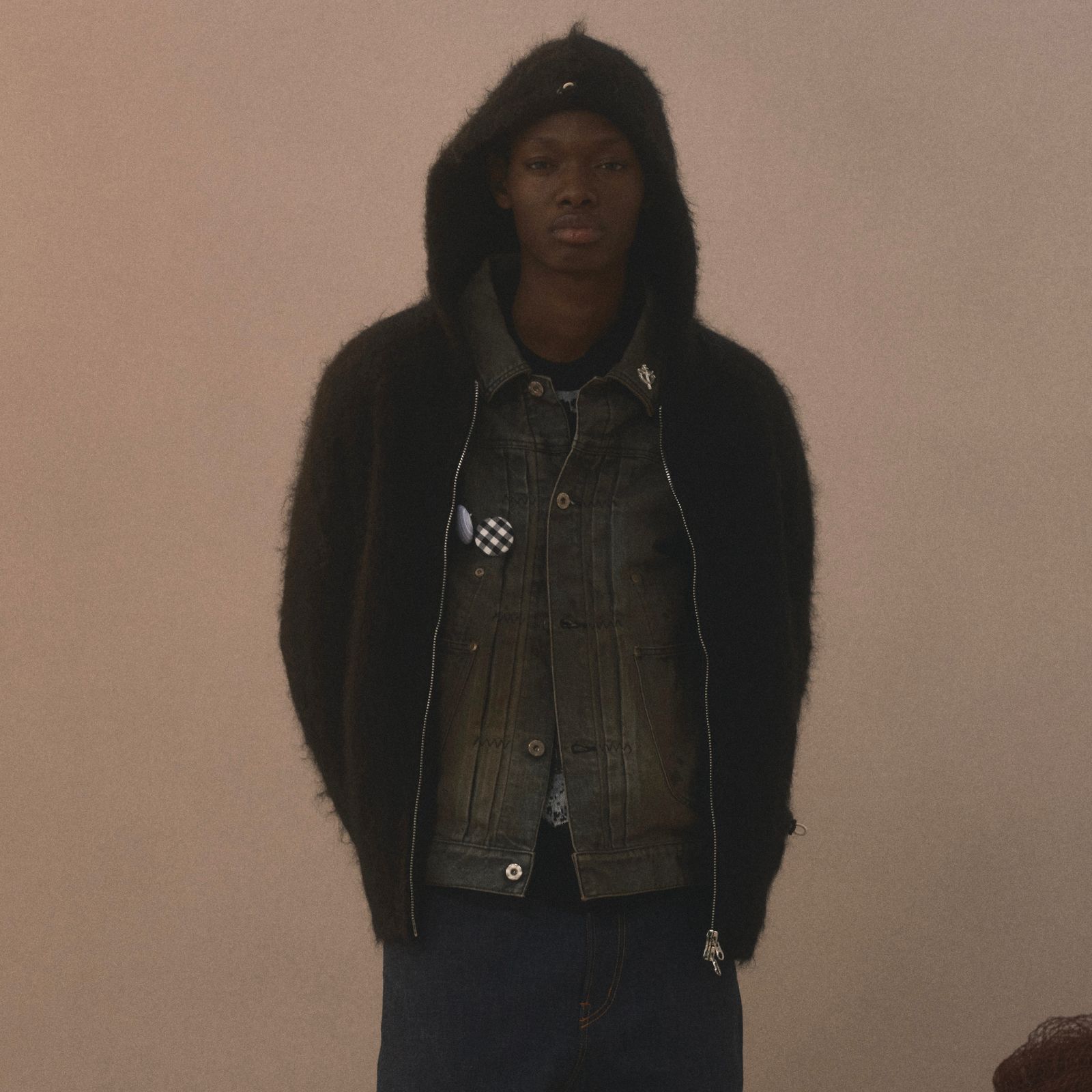 【残り一点】Mohair Hoodie