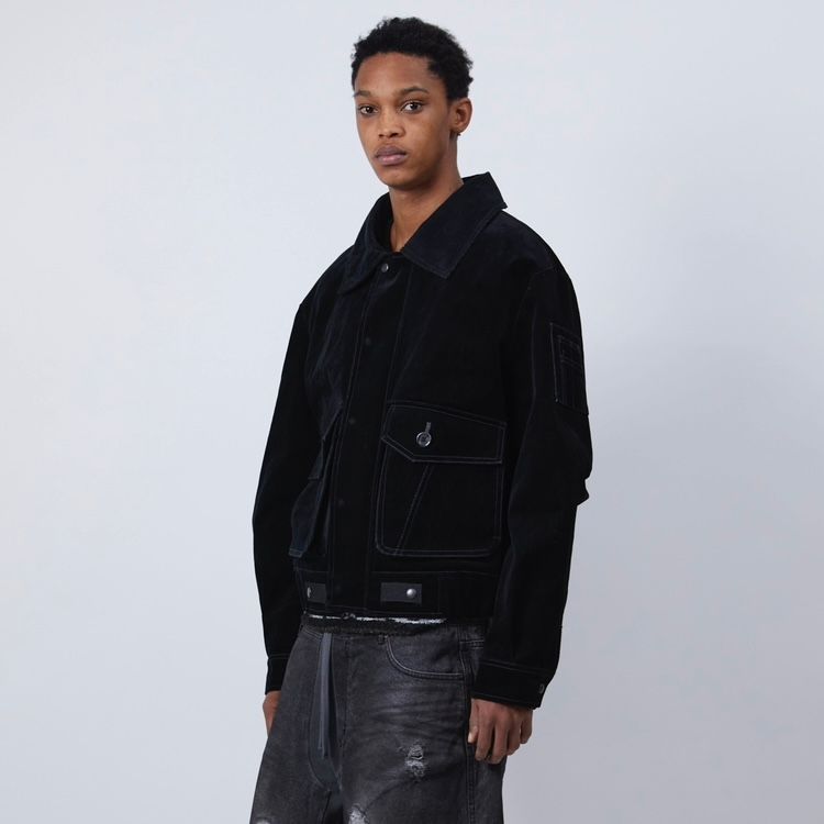 【残り一点】Mikoos Velvet Bomber Jacket