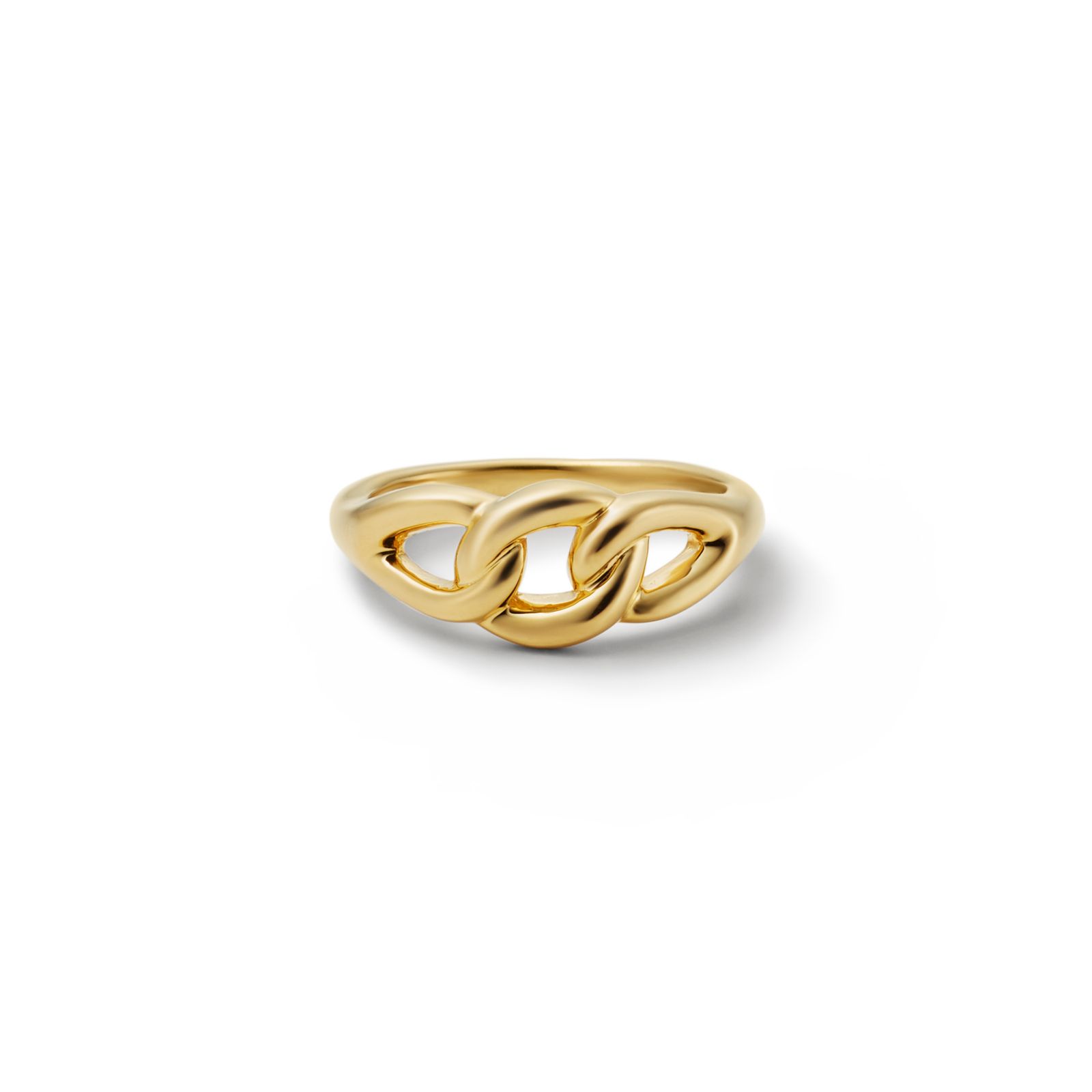 【お取り寄せ注文可能】Curb Chain Ring_S(GOLD)