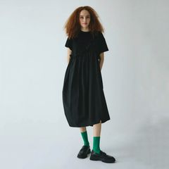 【残り一点】Wave Frill Cut Dress