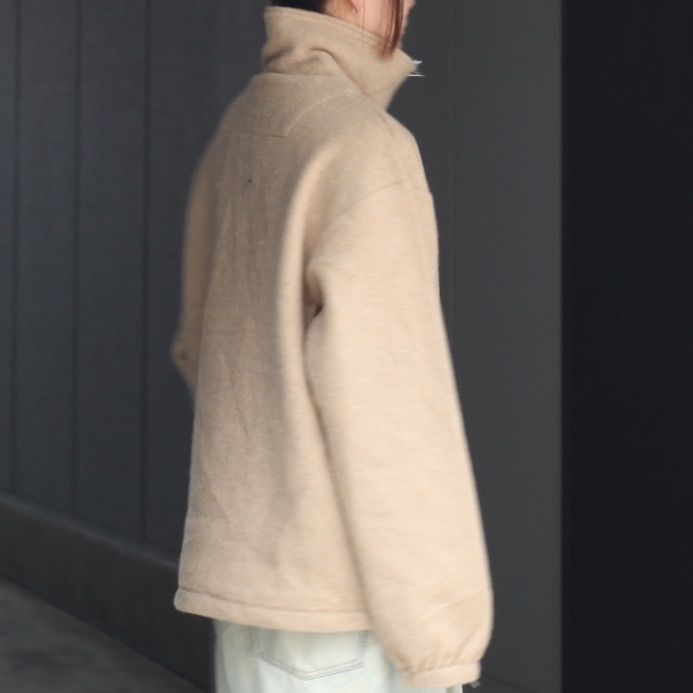 【残り一点】Wool Fleece Half Zip Pullover