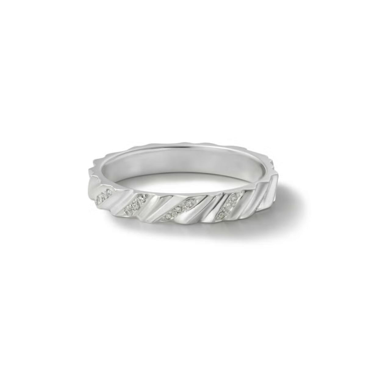 【お取り寄せ注文可能】Denova Ring W / Dia(SILVER925)