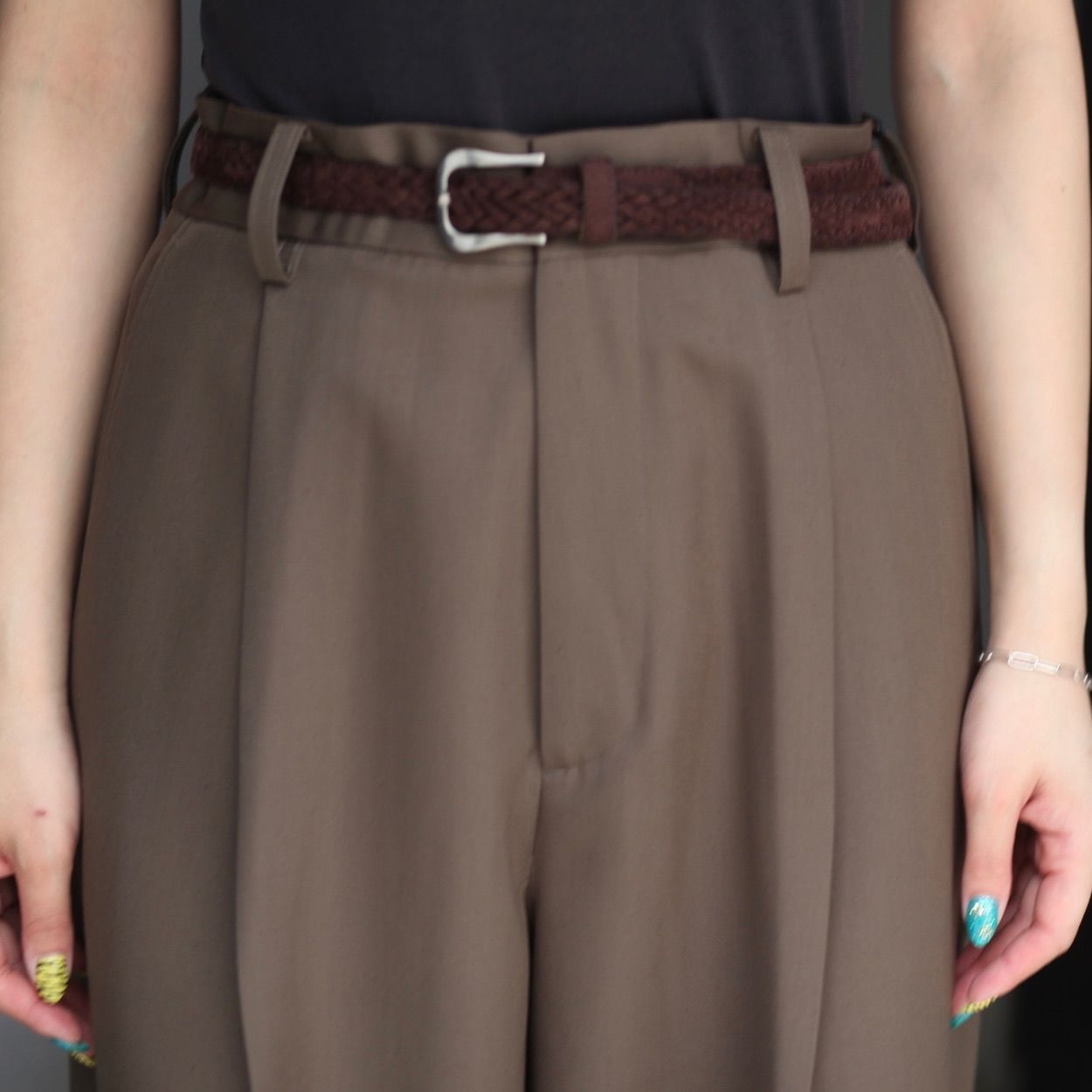 ssstein - 【残りわずか】Extra Wide Trousers(2/90 WOOL