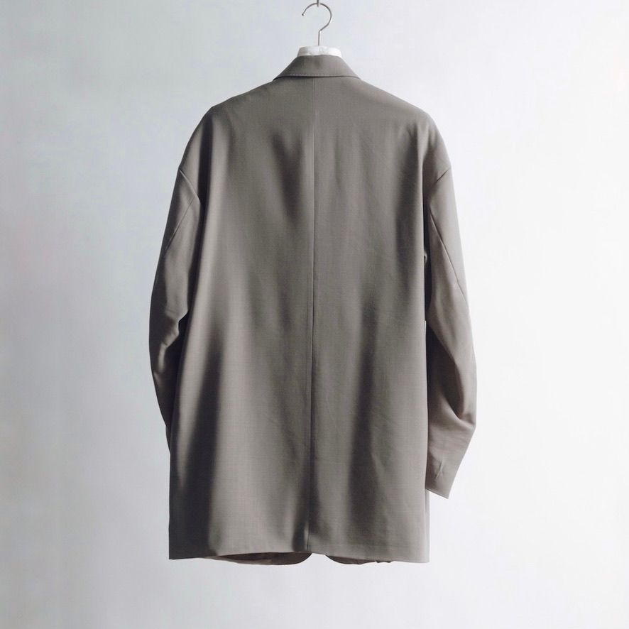 【残り一点】Draped Dart Wool Serge Blazer