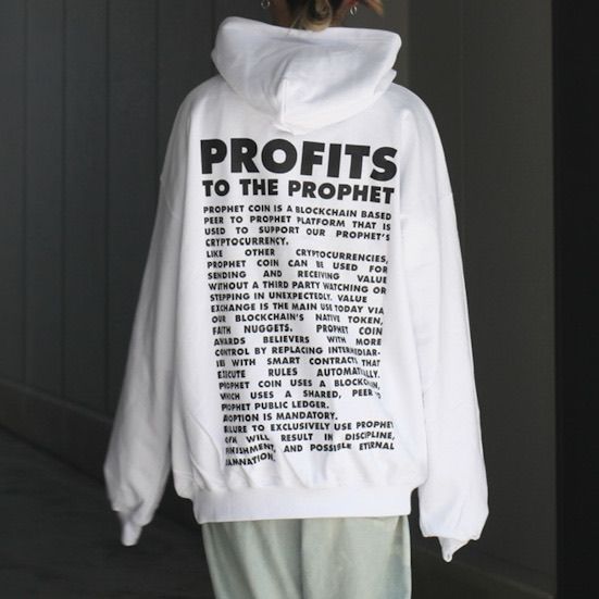 【残りわずか】Prophet Coin Sweat Hoodie