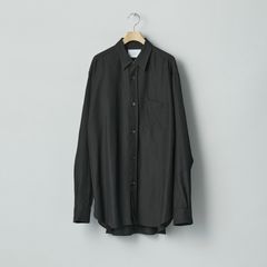 【残り一点】Wool Silk Oversized Placket Shirt