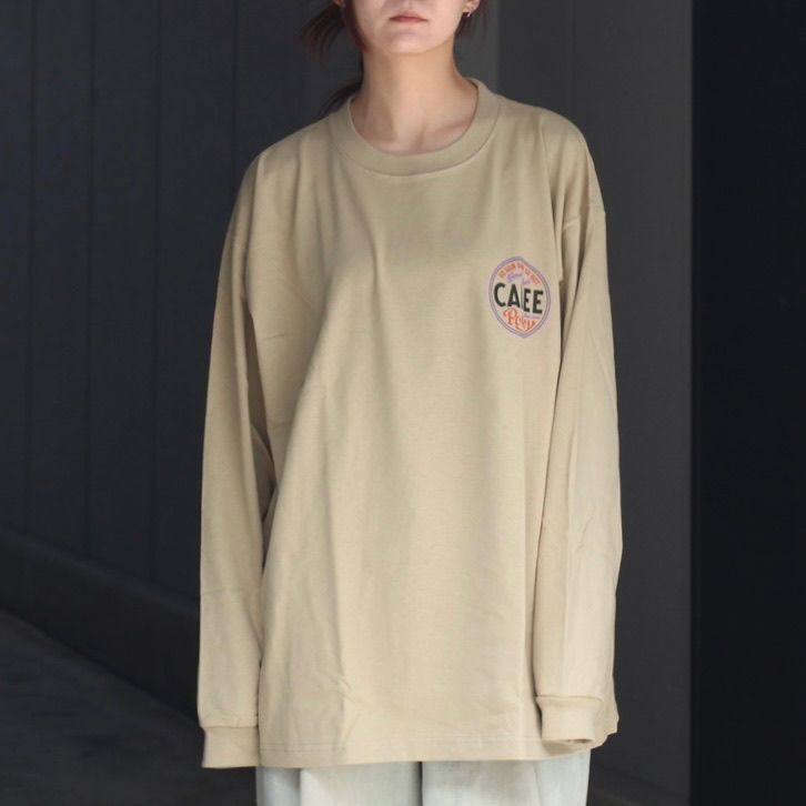 【残り一点】Vintage Type Circle Logo L/S Tee
