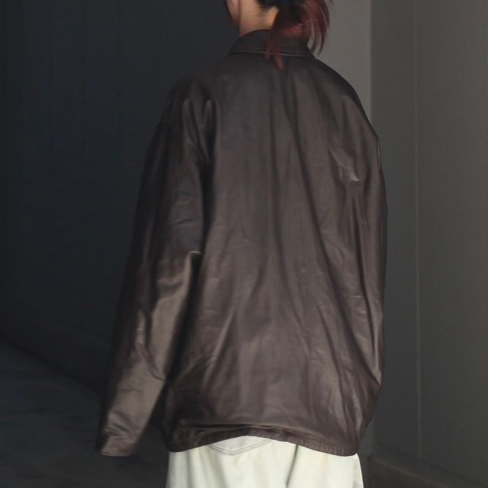 【残り一点】Coach Jacket(FULL GRAIN LEATHER)