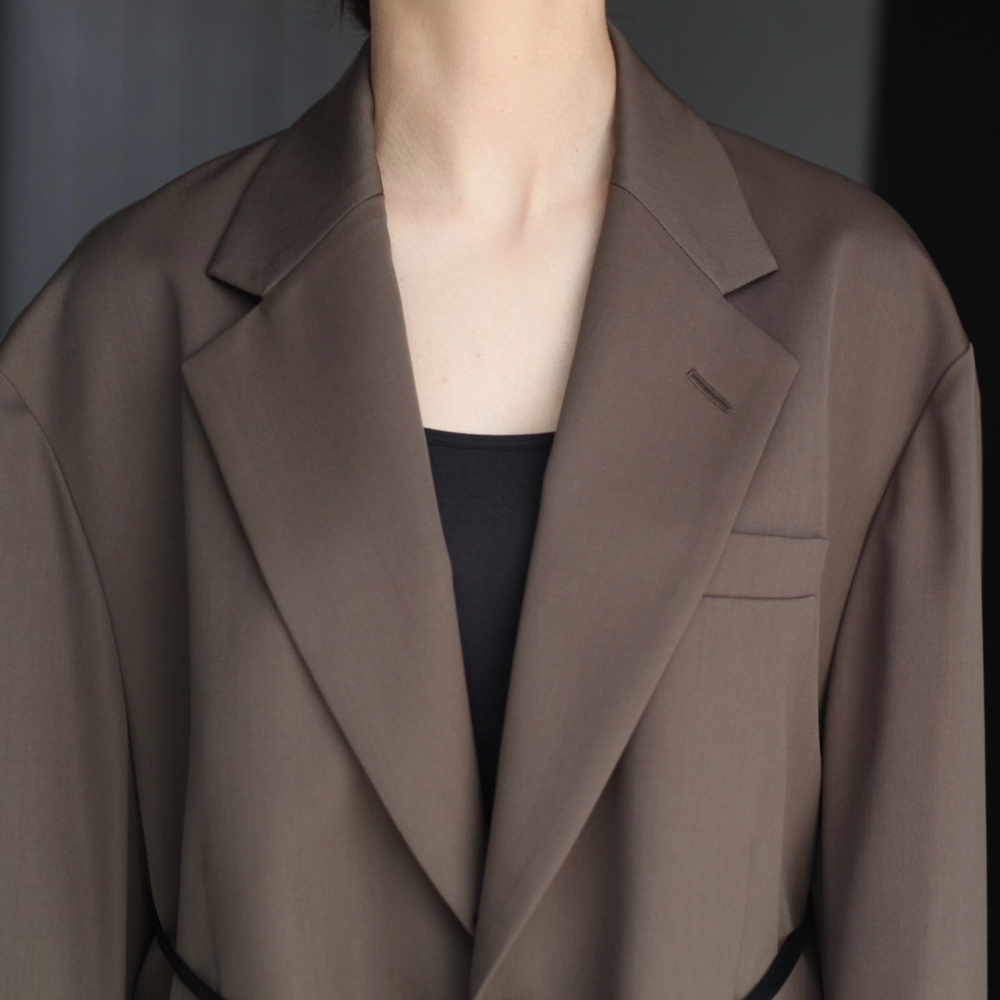 【残り一点】Oversized Single Breasted Long Jacket
