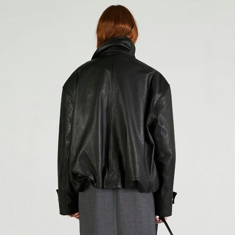 【残り一点】Sheep Leather High Neck Blouson