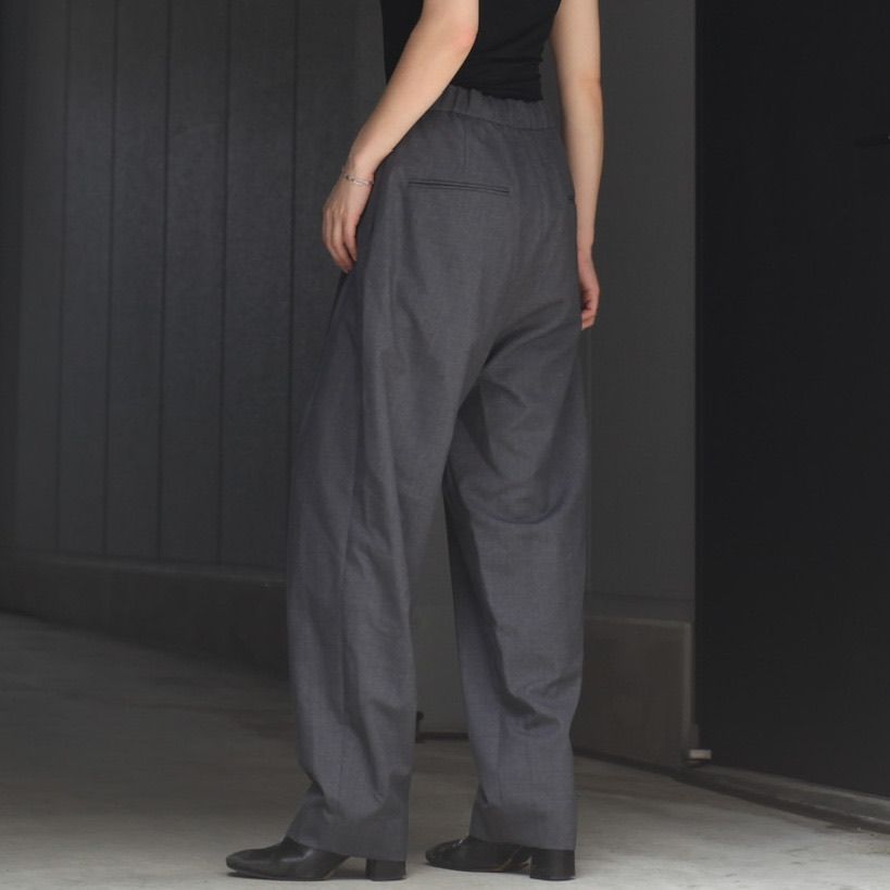 ATON - 【残り一点】Wool Tropical Tapered Easy Pants | ACRMTSM ...