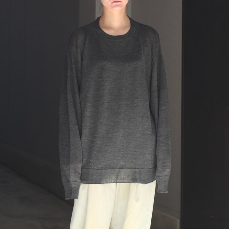 【残り一点】Wholegarment Wool Sheer P/O