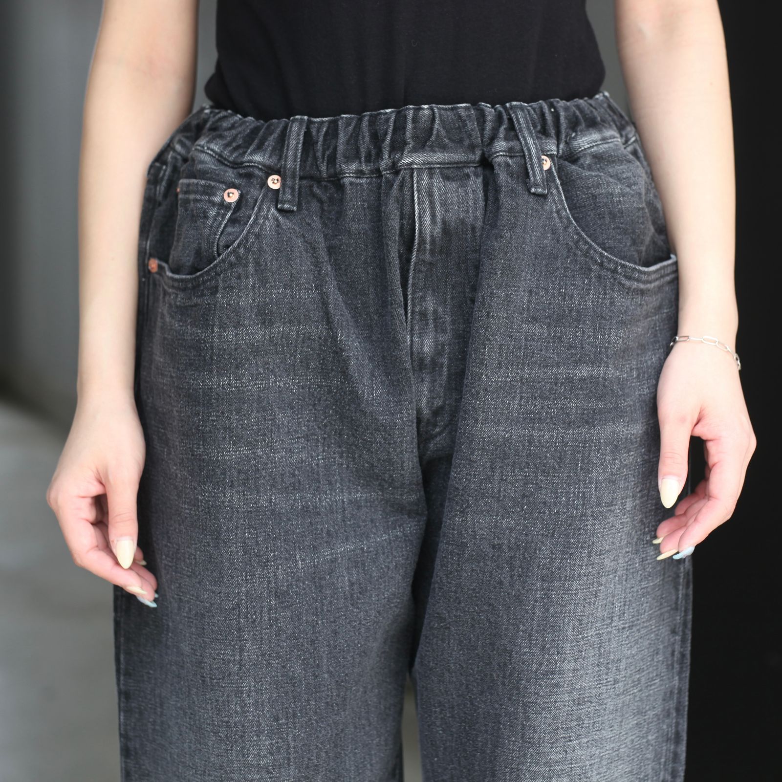 【残り一点】5pocket Easy Pants(USED FADE)