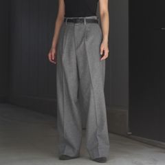 【残り一点】W/CA Beaver Straight Trousers