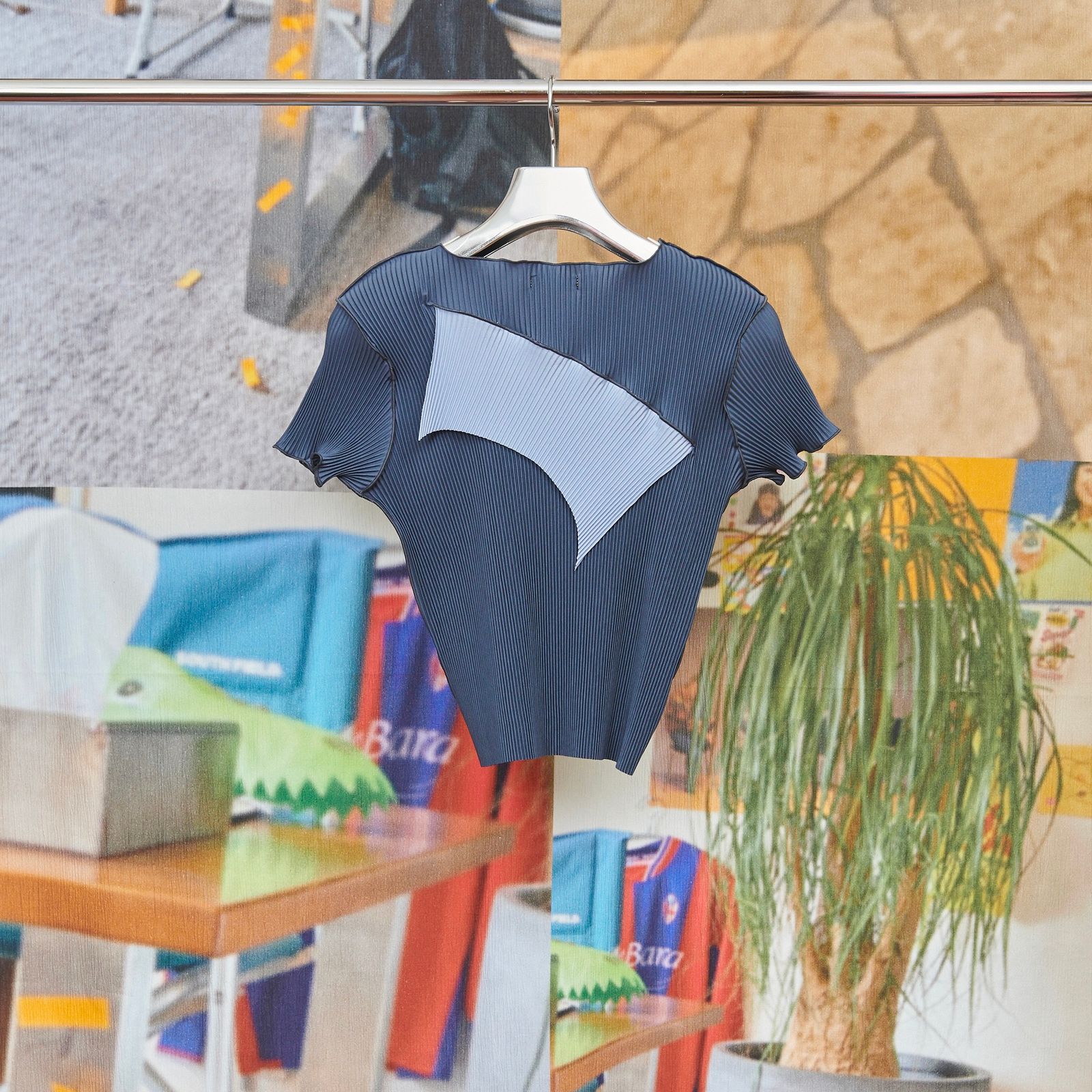 【残り一点】Todo Tiny Wave Top Short Sleeve
