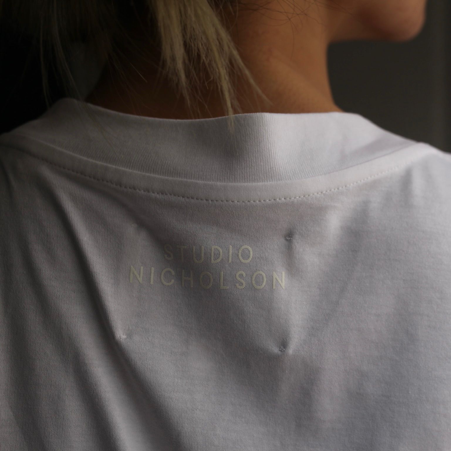 STUDIO NICHOLSON - 【残りわずか】Branded Short Sleeve T-shirt