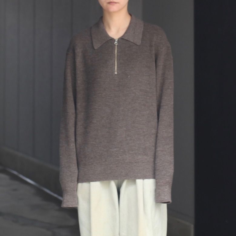 【残り一点】Aze Half Zip-up P/O