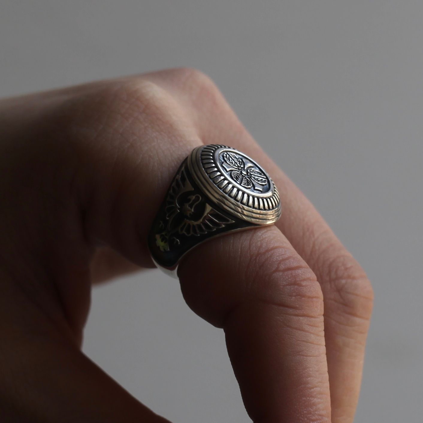 【残り一点】Timeless Kamon Signet Ring