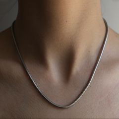 【再販売通知受付可能】Snake Chain(SILVER)