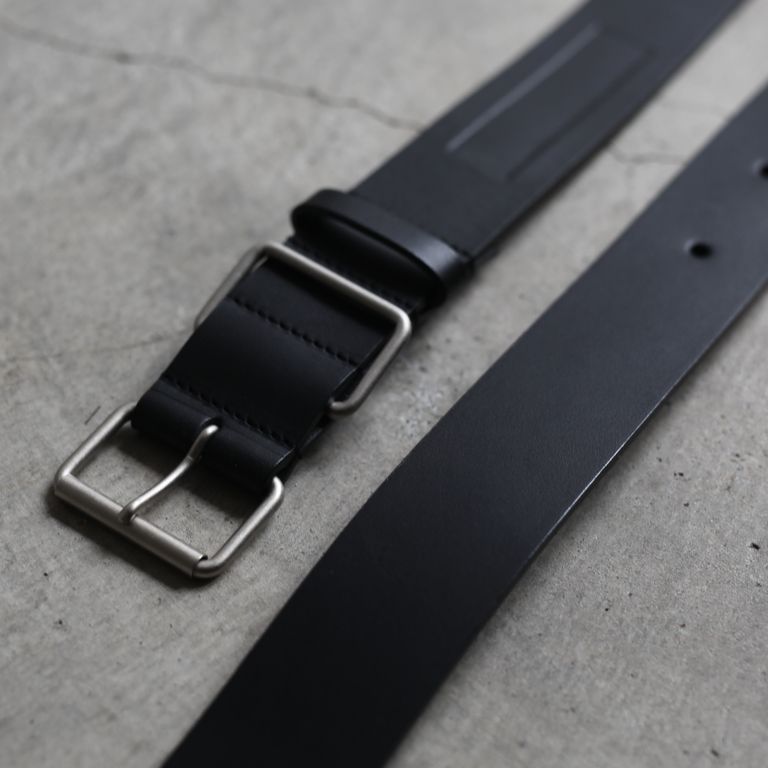 何でも揃う stein leather belt black ssstain レザー ベルト