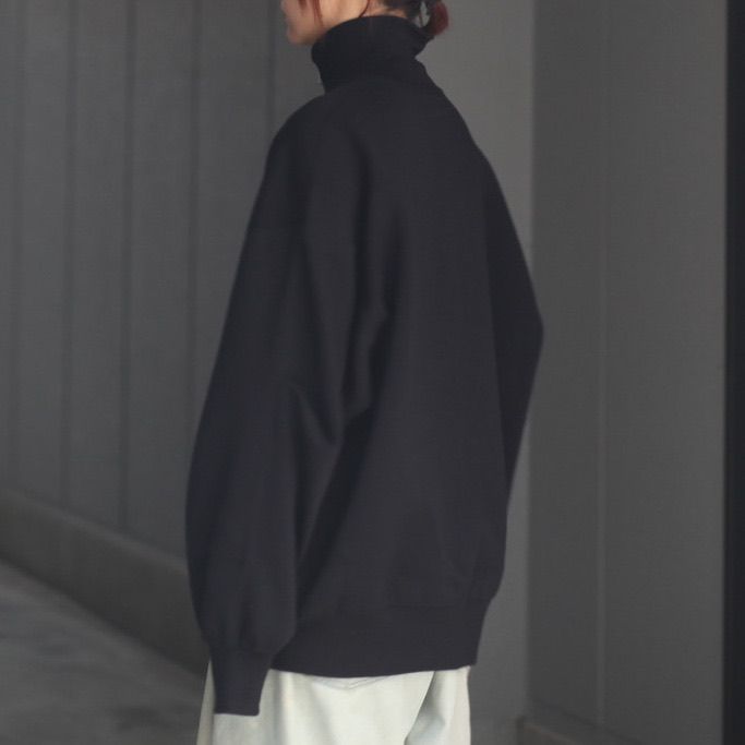【残り一点】Oversized Double Knit Zip Jacket