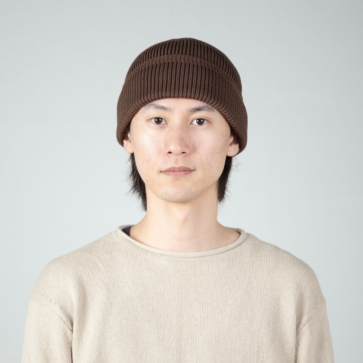 【残り一点】Cotton Acrylic Knit Beanie